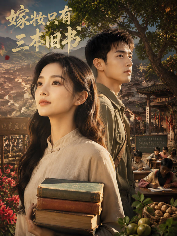 嫁妆只有三本旧书