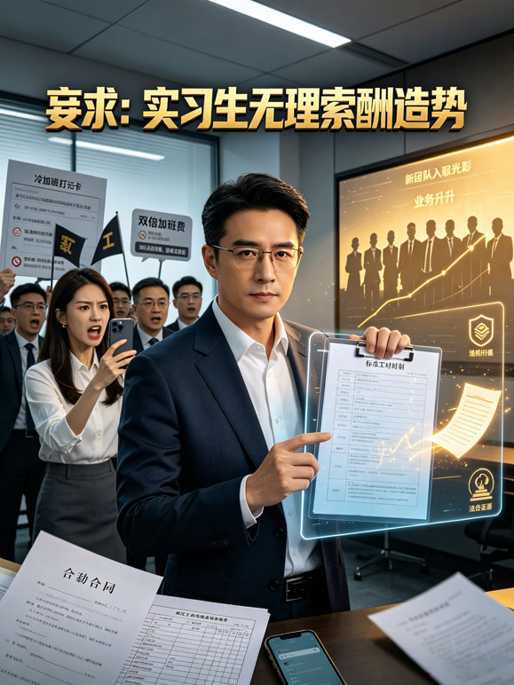 妄求：实习生无理索酬造势