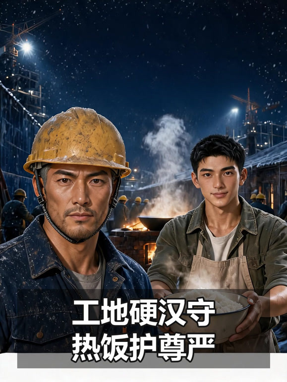 工地硬汉守热饭护尊严