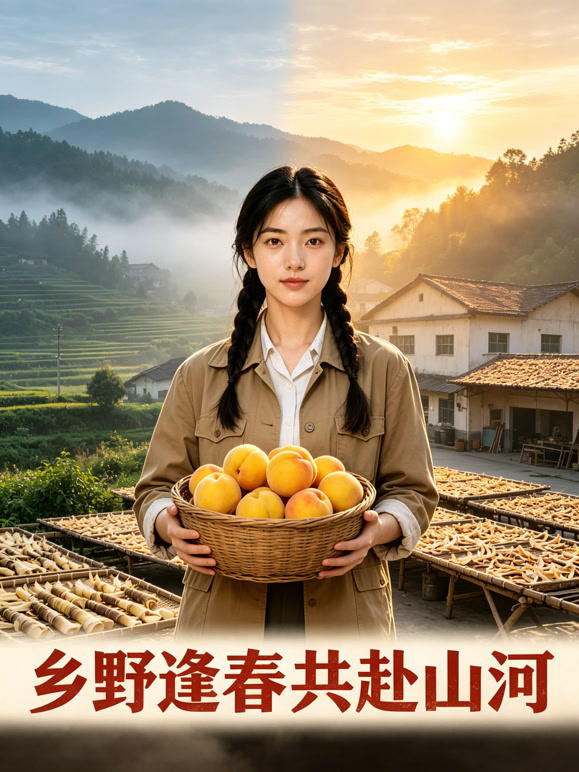 乡野逢春共赴山河