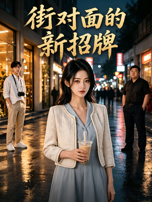 街对面的新招牌