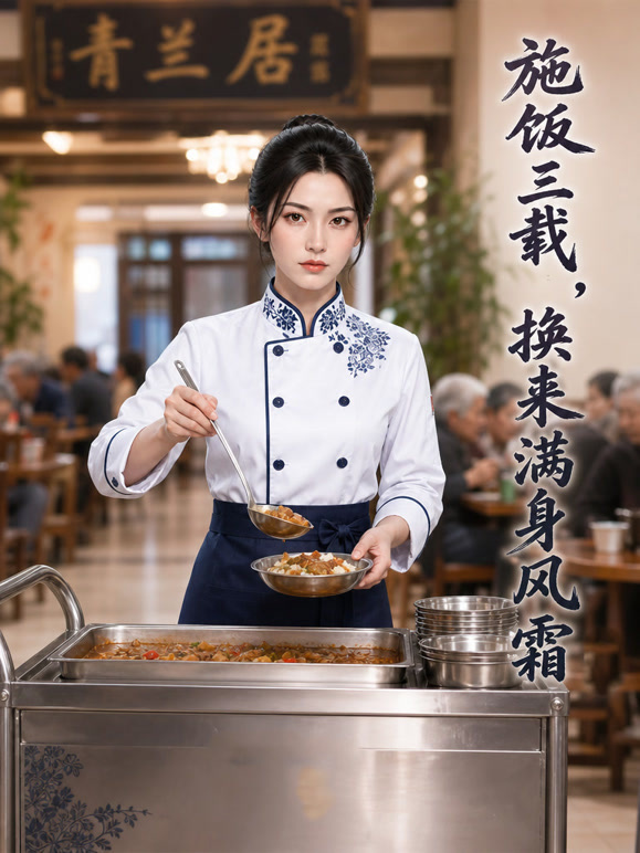 施饭三载，换来满身风霜