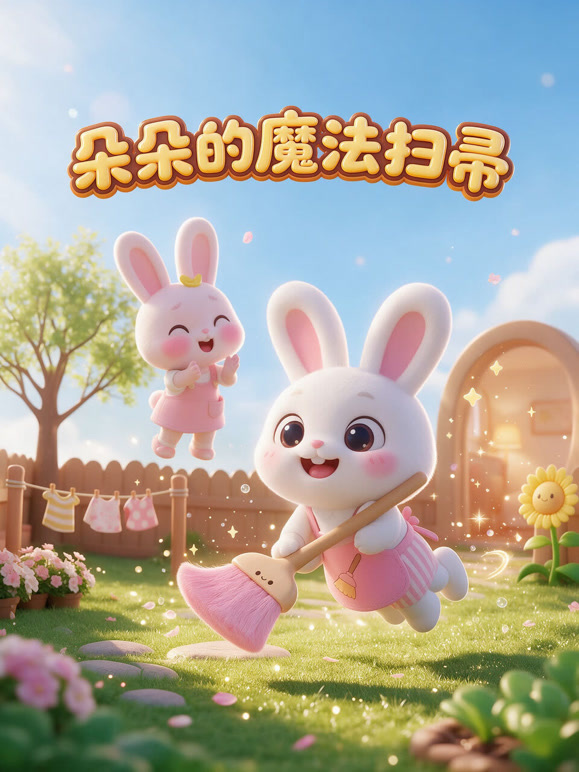 朵朵的魔法扫帚