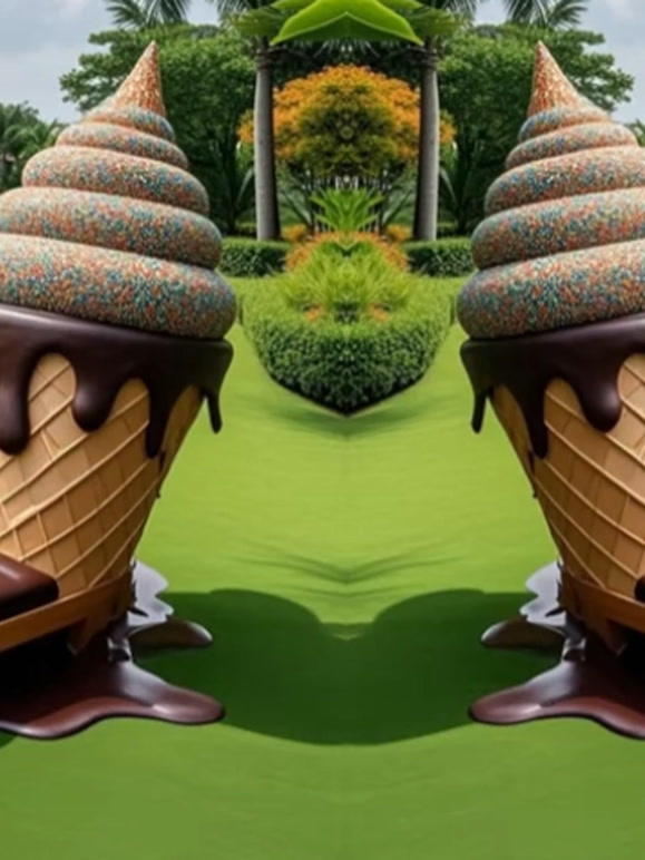 冰激凌巧克力椅