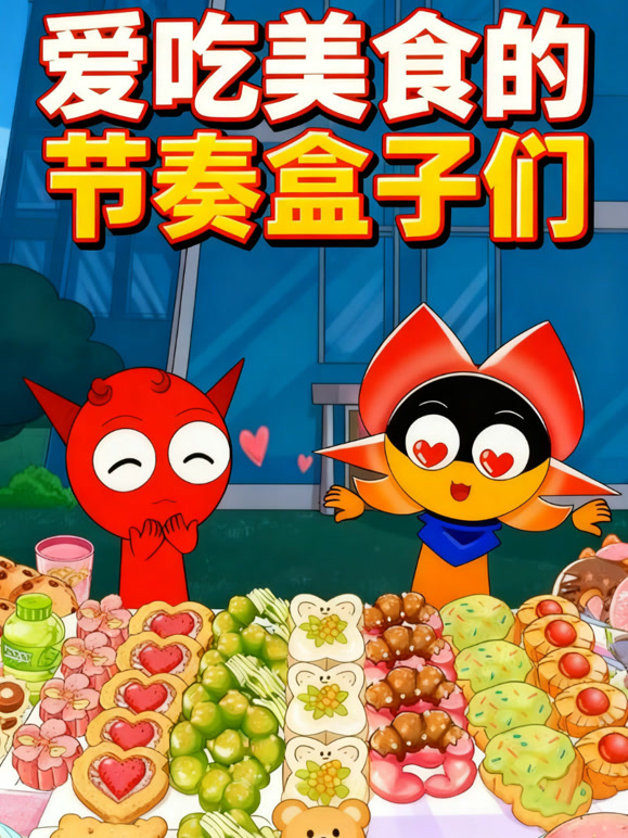 爱吃美食的节奏盒子们