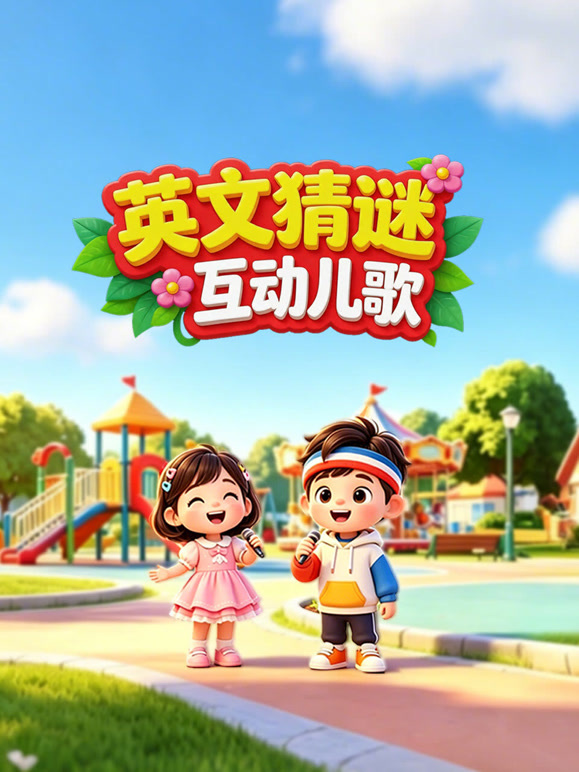 英文猜谜互动儿歌
