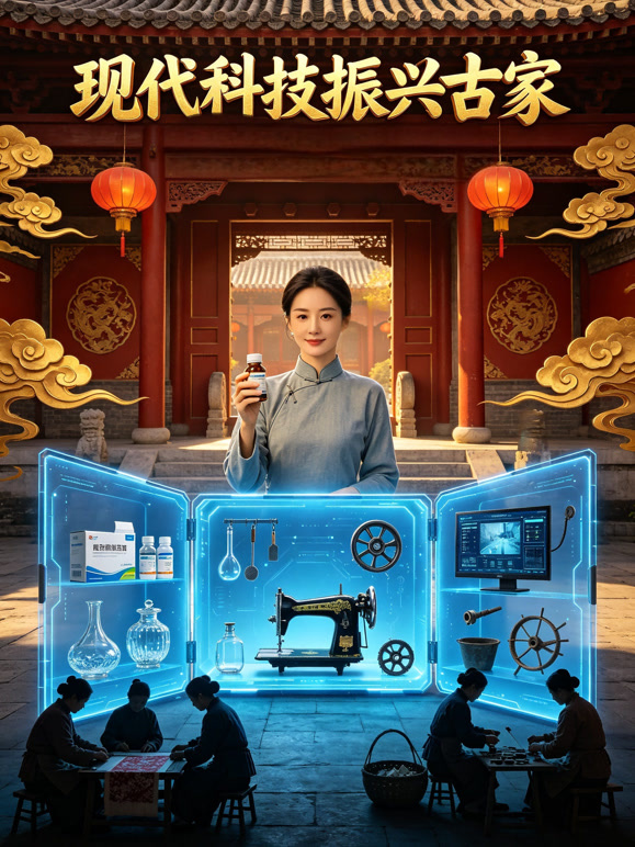 现代科技振兴古家