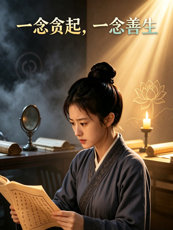 一念贪起，一念善生
