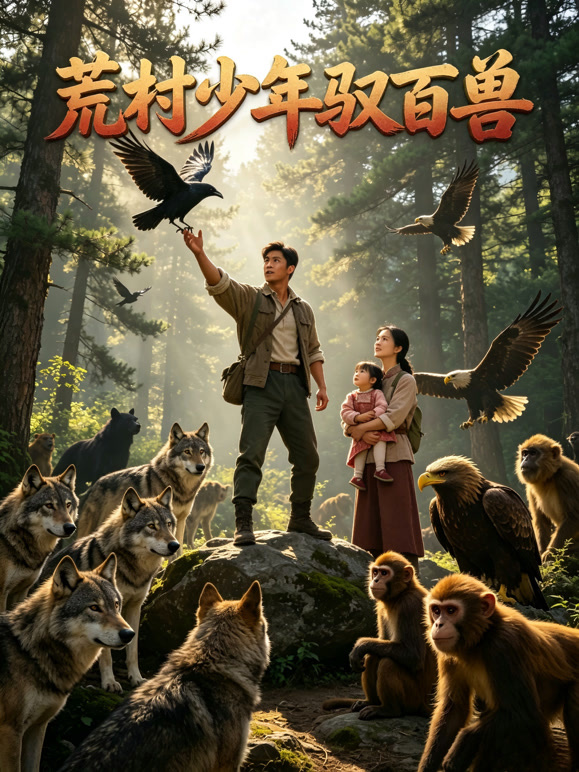 荒村少年驭百兽