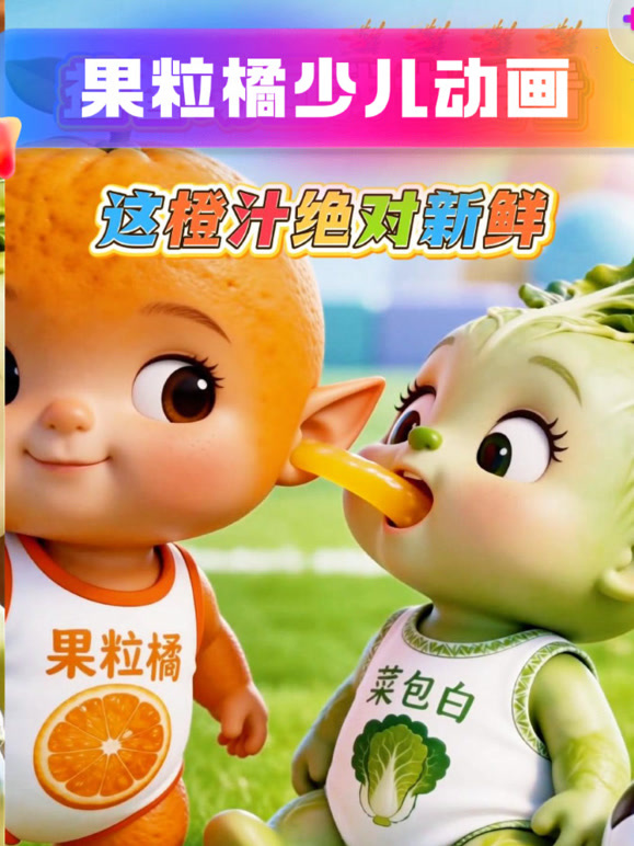 果粒橘少儿益智动画