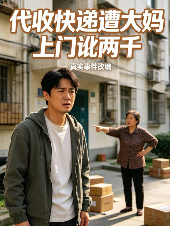 代收快递被讹两千青花瓷