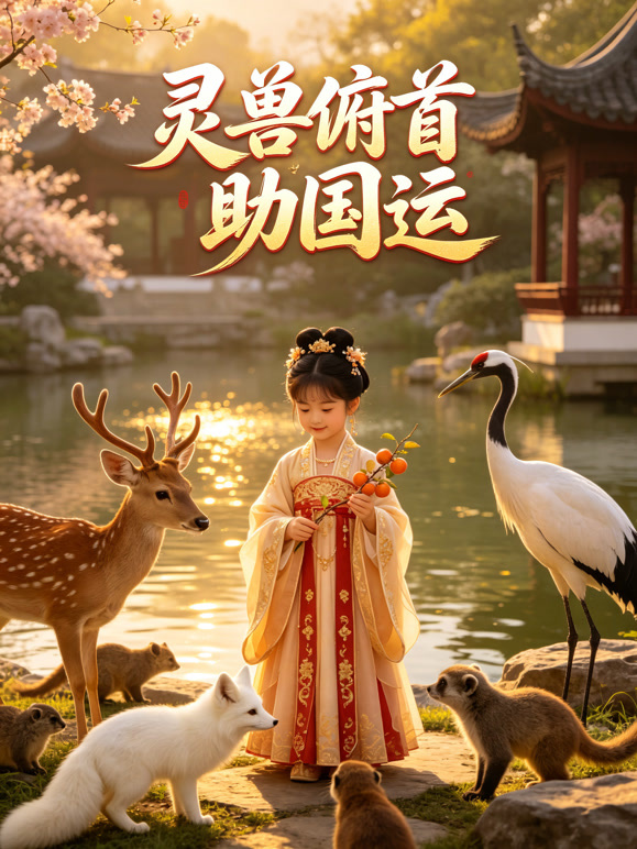 灵兽俯首助国运