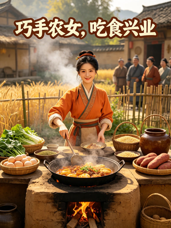 巧手农女，吃食兴业