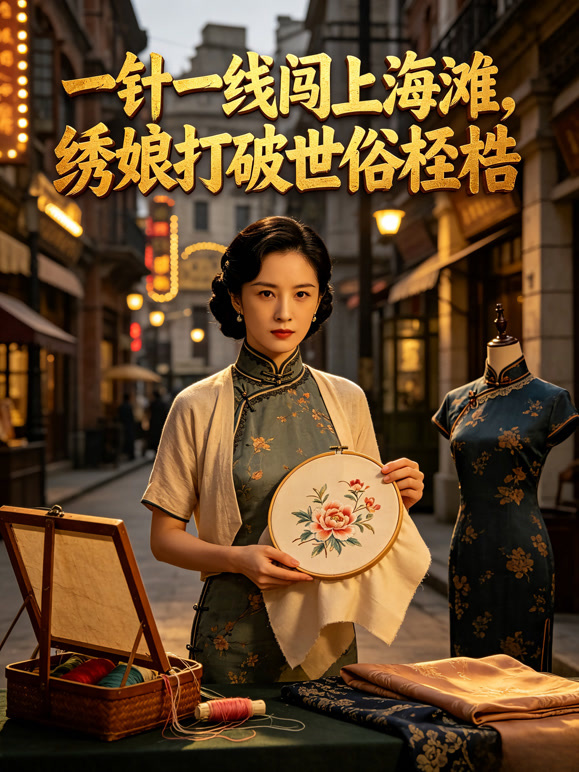 一针一线闯上海滩，绣娘打破世俗桎梏