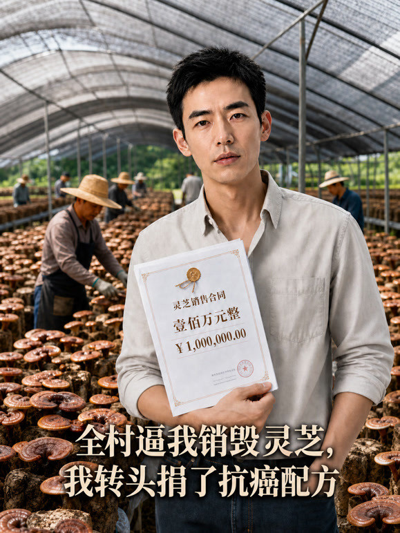 全村逼我销毁灵芝，我转头捐了抗癌配方