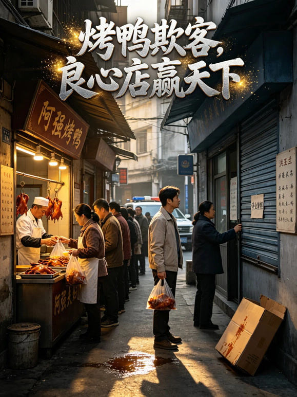烤鸭欺客，良心店赢天下