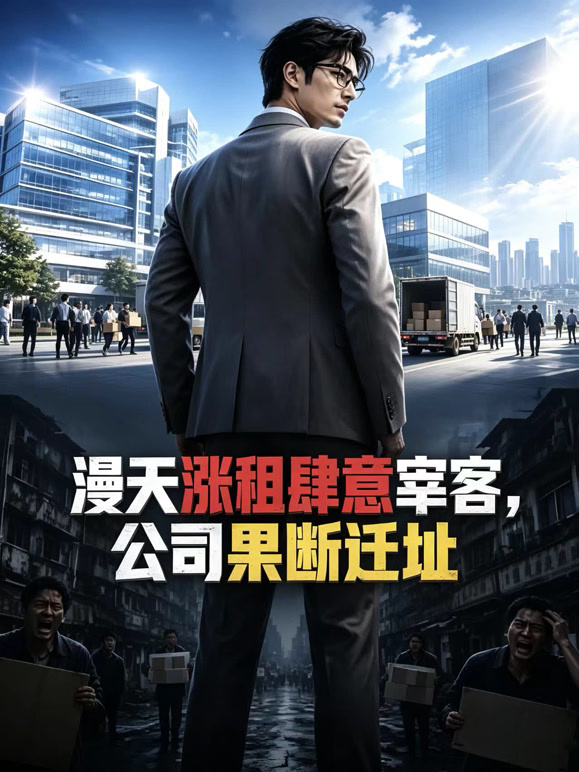 漫天涨租肆意宰客，公司果断迁址