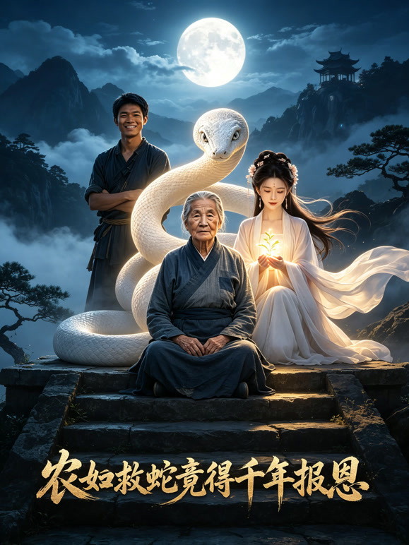 农妇救蛇竟得千年报恩