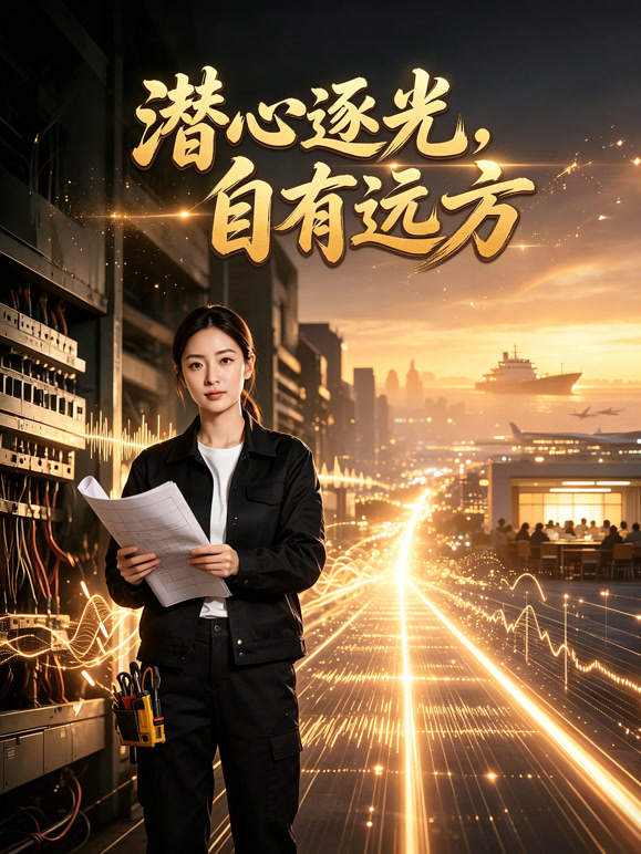 潜心逐光，自有远方