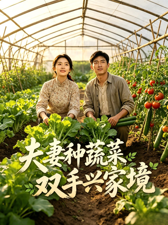 夫妻种蔬菜，双手兴家境