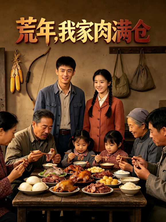荒年，我家肉满仓