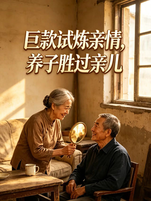 巨款试炼亲情，养子胜过亲儿
