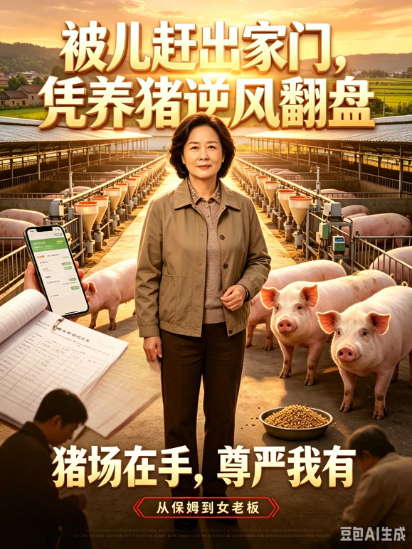 被儿赶出家门，凭养猪逆风翻盘