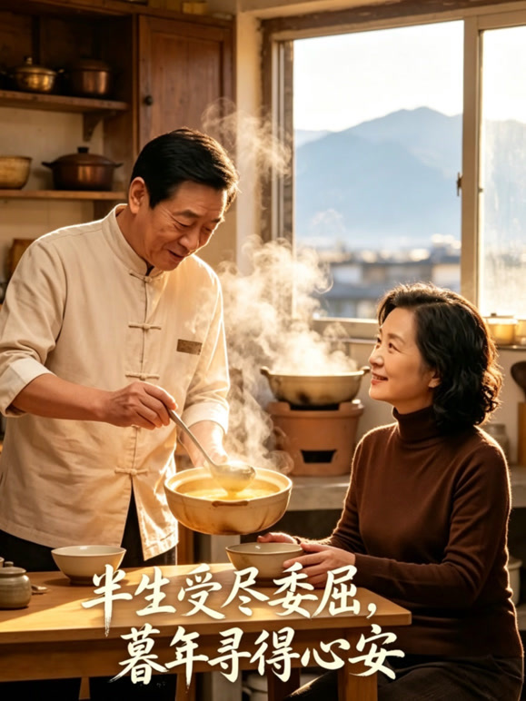 半生受尽委屈，暮年寻得心安