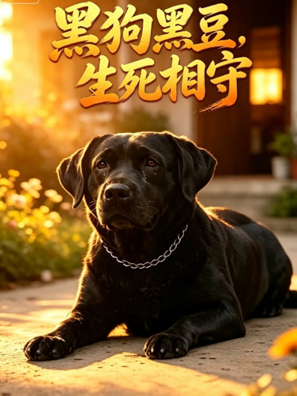 黑狗黑豆，生死相守