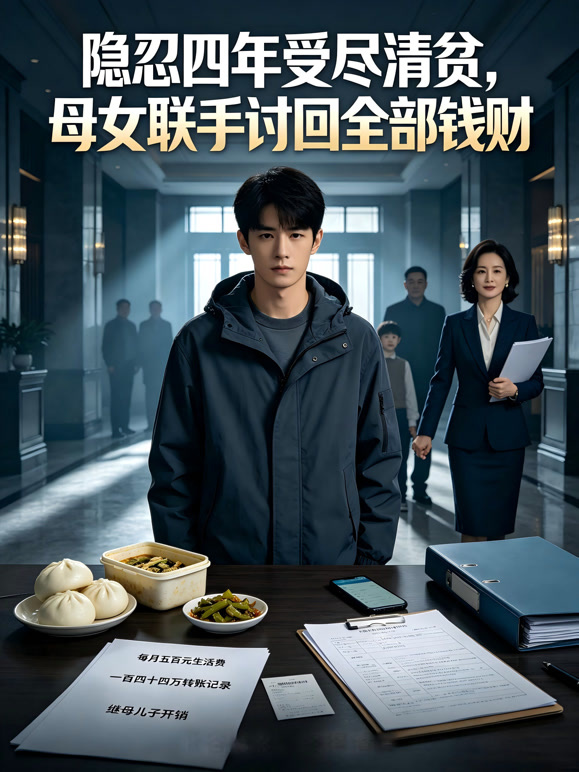 隐忍四年受尽清贫，母女联手讨回全部钱财