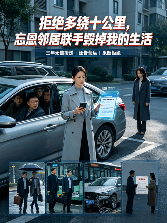 拒绝多绕十公里，忘恩邻居联手毁掉我的生活