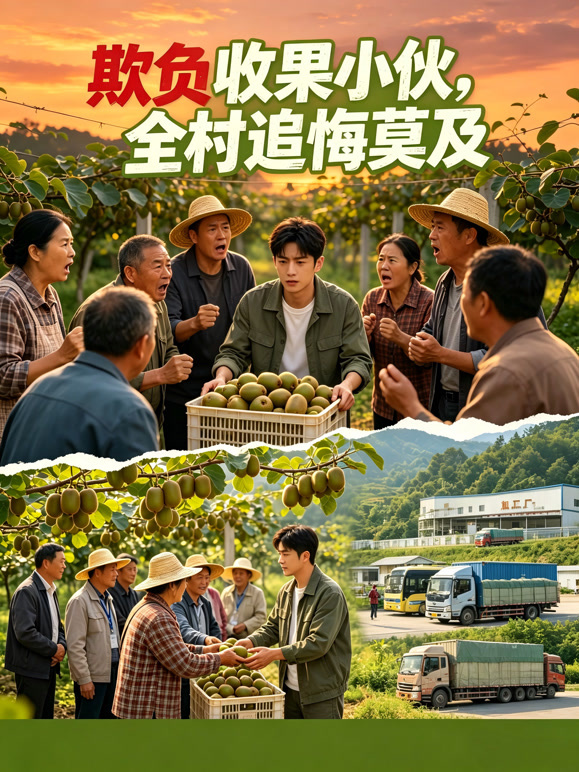 欺负收果小伙，全村追悔莫及