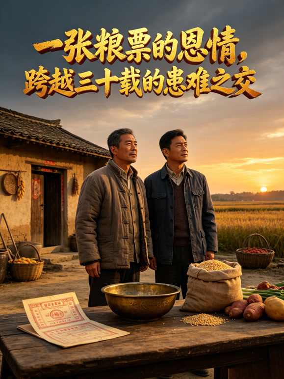 一张粮票的恩情，跨越三十载的患难之交