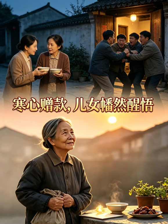 寒心赠款，儿女幡然醒悟