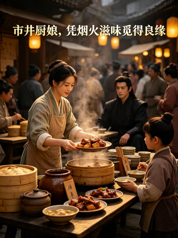 市井厨娘，凭烟火滋味觅得良缘