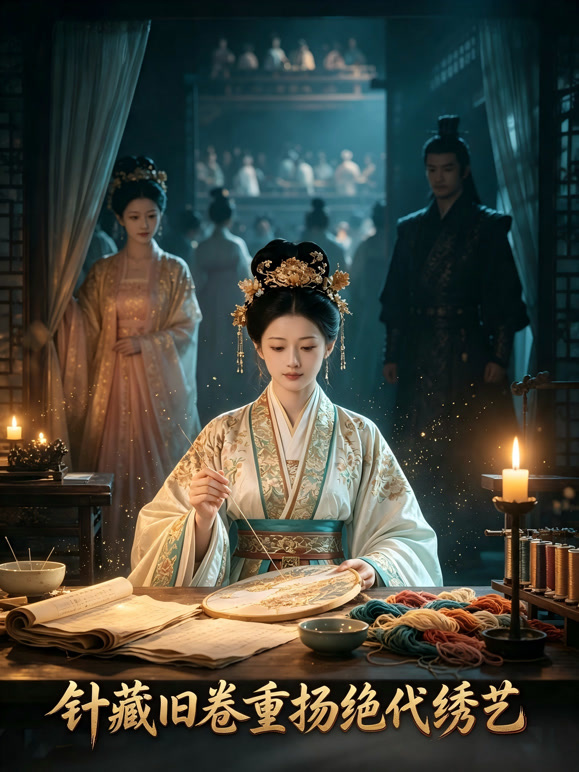 针藏旧卷重扬绝代绣艺