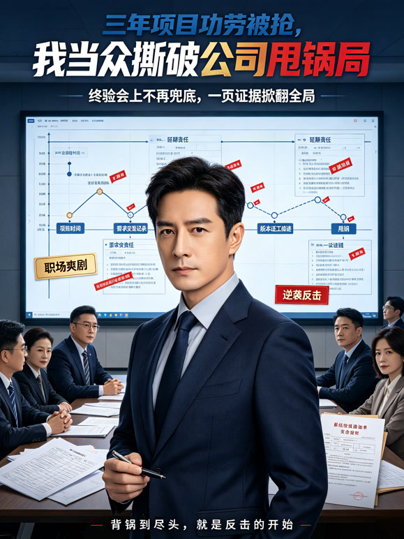 三年项目功劳被抢，我当众撕破公司甩锅局