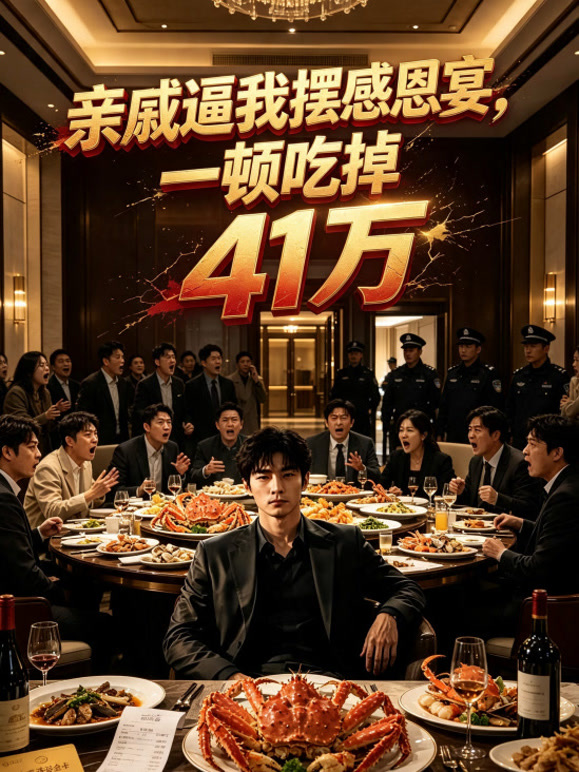 亲戚逼我摆感恩宴，一顿吃掉 41 万