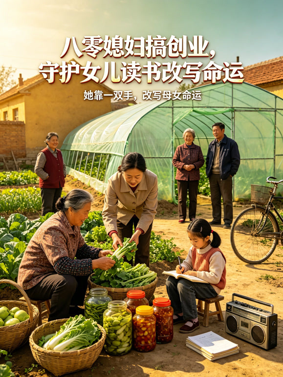 八零媳妇搞创业，守护女儿读书改写命运
