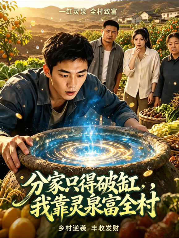 分家只得破缸，我靠灵泉富全村