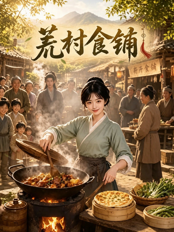 《荒村食铺》