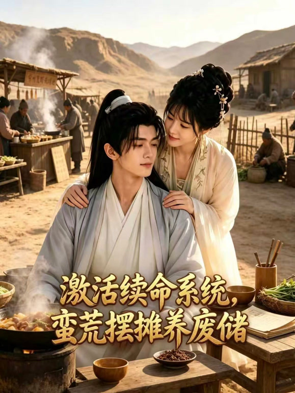 激活续命系统，蛮荒摆摊养废储