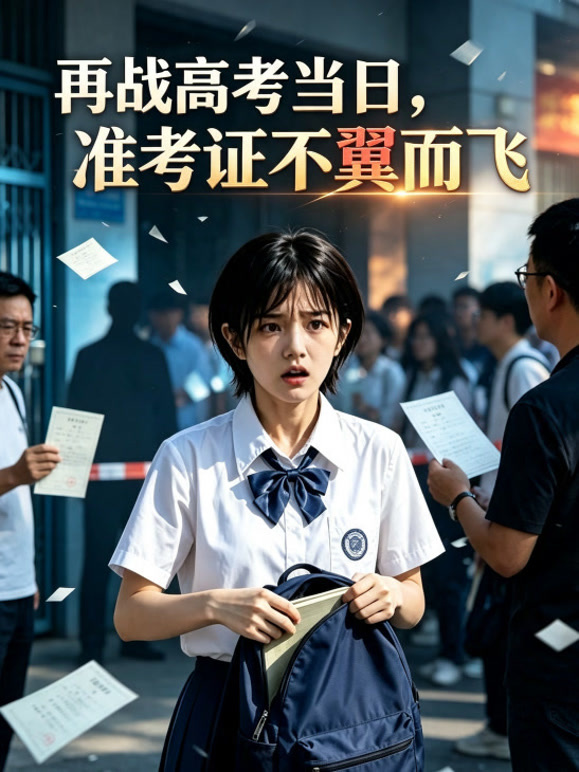 再战高考当日，准考证不翼而飞