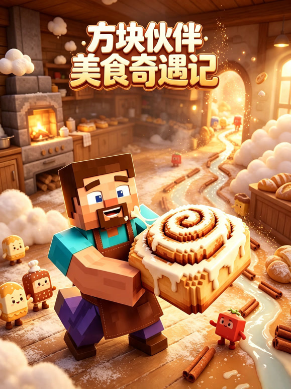 方块伙伴美食奇遇记