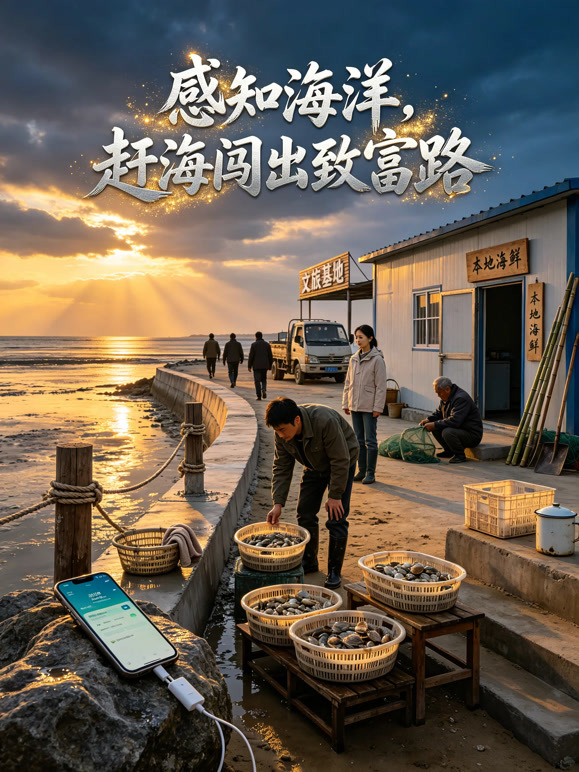 感知海洋，赶海闯出致富路