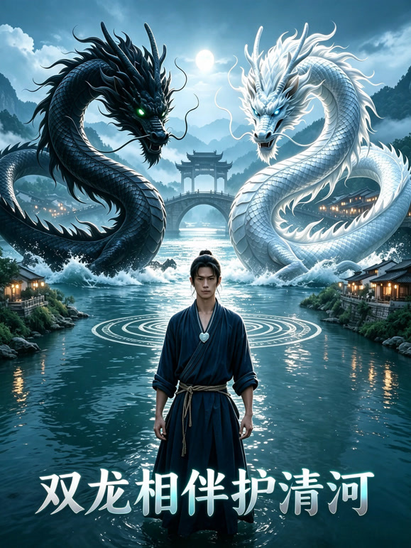 双龙相伴护清河