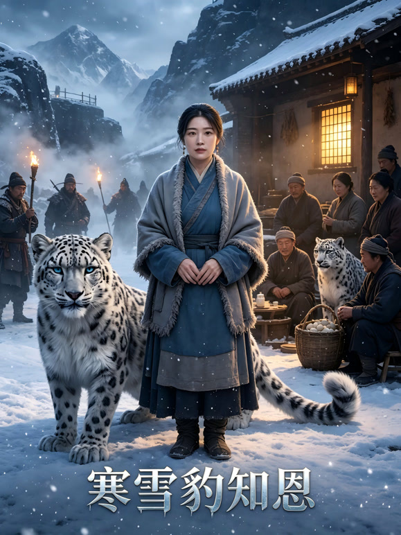 寒雪豹知恩