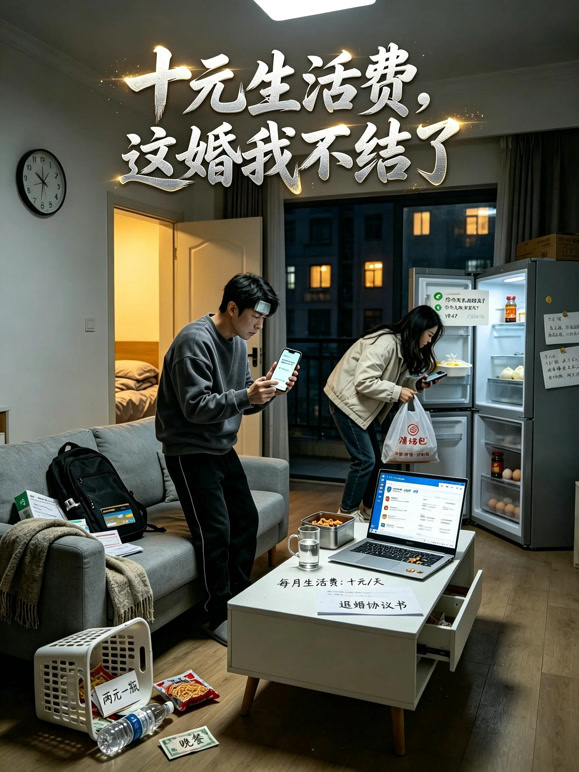 十元生活费，这婚我不结了