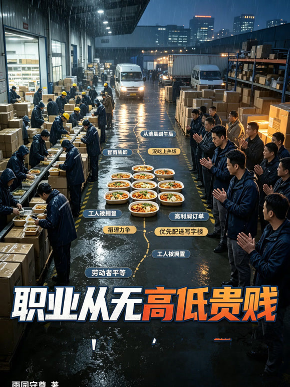 职业从无高低贵贱