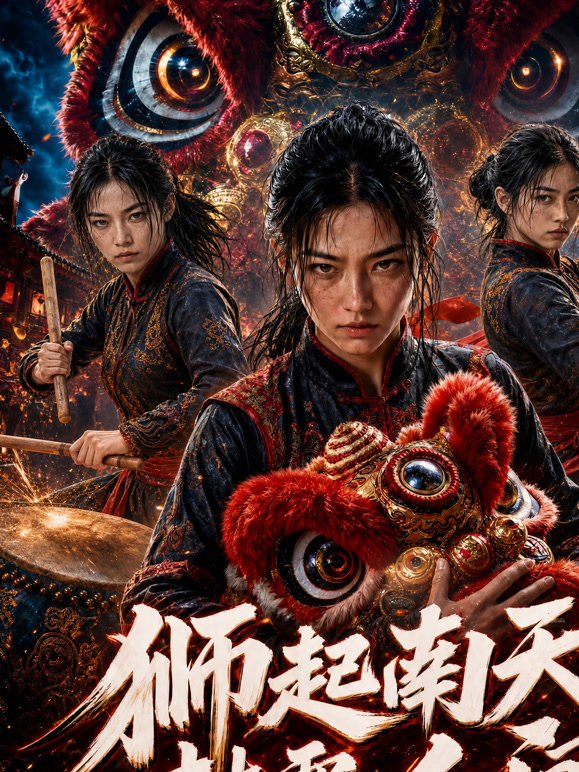 狮起南天，鼓震人间